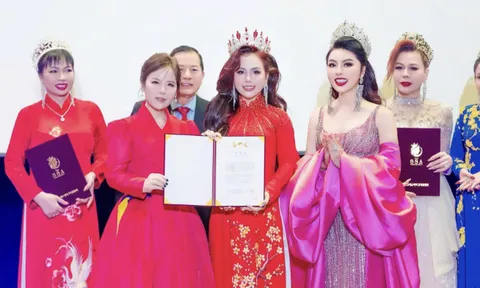 Vũ Thị Ánh Linh – Tầm nhìn và dấu ấn tại Hoa Hậu Doanh Nhân Hoà Bình Trái Đất Quốc Tế 2026