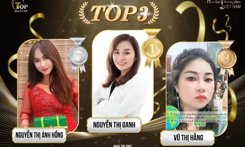 Nữ Doanh nhân Nguyễn Thị Oanh tiếp tục khẳng định vị thế của mình trên BXH Hoa hậu Thương Hiệu Việt Nam 2022