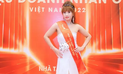 Doanh nhân Nguyễn Thị Huyền là cái tên tiếp theo ghi danh tại Hoa hậu Doanh nhân Châu Á Việt Nam 2022