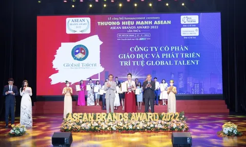 Global Talent – Top 100 Thương hiệu mạnh ASEAN 2022