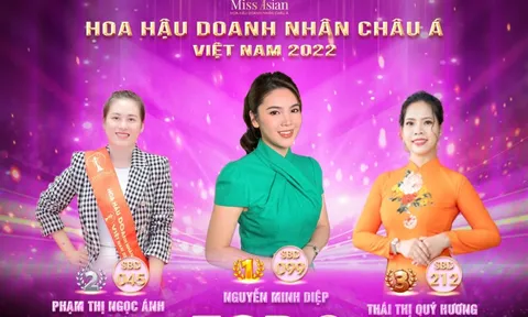 BXH Hoa hậu Doanh nhân Châu Á Việt Nam 2022 biến động qua từng ngày