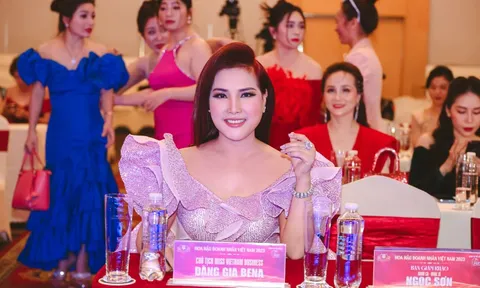 Bà Đặng Gia Bena công bố ra mắt cuộc thi Hoa hậu Doanh nhân Việt Nam 2023