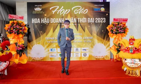 NTK Tommy Nguyễn trở thành nhà tài trợ trang phục độc quyền tại Hoa hậu Doanh nhân Thời đại 2023