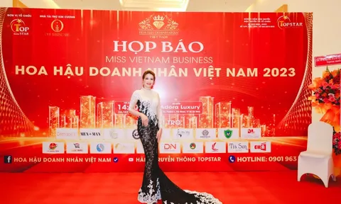 Á hậu Vũ Thị Xuyến đầy cuốn hút tại sự kiện sắc đẹp