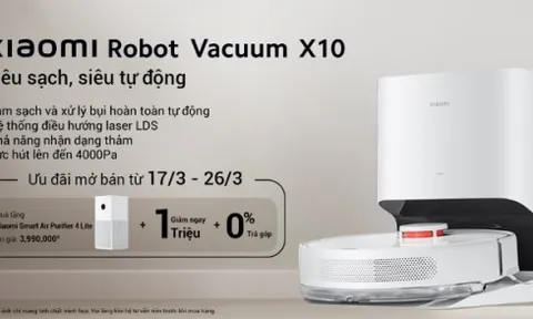 Xiaomi ra mắt loạt robot hút bụi cao cấp thế hệ mới nâng tầm chuẩn sống thông minh của người Việt