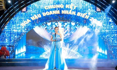 Doanh nhân Dương Ngữ Tình đăng quang Á hậu 1 Hoa hậu Doanh nhân Biển 2023