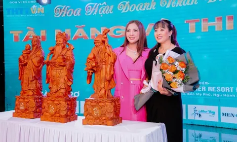 Tấm lòng nhân ái đáng ngưỡng mộ của doanh nhân Nguyễn Tuyết Vân tại Hoa hậu Doanh nhân Du lịch Việt Nam 2023