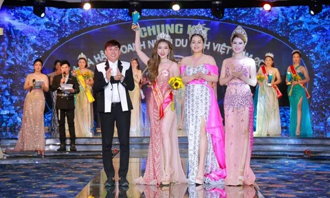 Nữ doanh nhân Cần Thơ Dương Thanh Nhàn đăng quang Á hậu 2 cuộc thi Hoa hậu Doanh nhân Du lịch Việt Nam 2023