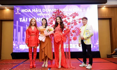 Doanh nhân Lê Thị Thơ ủng hộ quỹ thiện nguyện Hoa hậu Doanh nhân Châu Á Việt Nam 2023