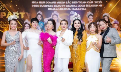 Sau chung kết tại Malaysia, Hoa hậu và Á hậu cuộc thi Hoa hậu Doanh nhân Sắc đẹp Toàn cầu 2023 được trao bằng chứng nhận