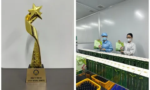 Công ty TNHH SX Catchy Natural Cosmetic đạt thương hiệu Top 10 thương hiệu nhãn hiệu uy tín ba miền 2020