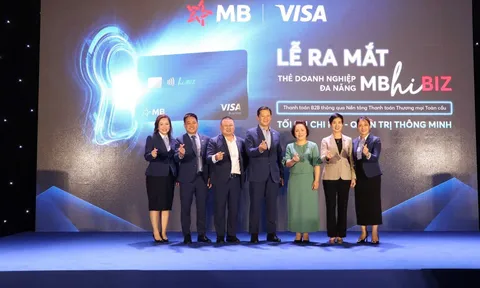 Thúc đẩy chuyển đổi số doanh nghiệp với MB Visa Hi BIZ
