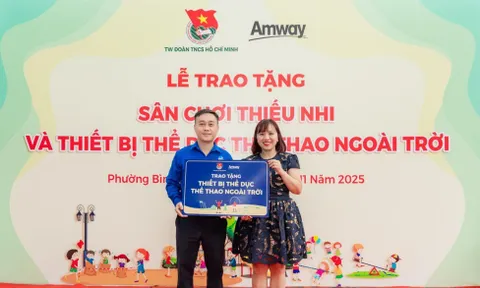 Amway Việt Nam phối hợp với TW Đoàn thực hiện công trình “Lũy Tre Biên Giới” tại Đồng Nai