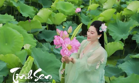 NSƯT Hương Giang ra bản Karaoke ca khúc Tình Sen