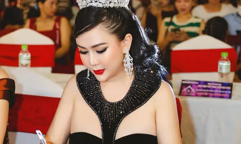 Hoa hậu thiện nguyện Lý Kim Ngân lộng lẫy ngồi ghế giám khảo vòng chung khảo Hoa hậu Việt Nam Thời Đại 2022