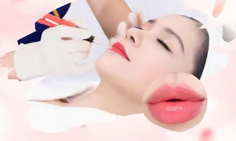 Công nghệ chạm hạt môi tươi Collagen mới nhất cho đôi môi phái nữ