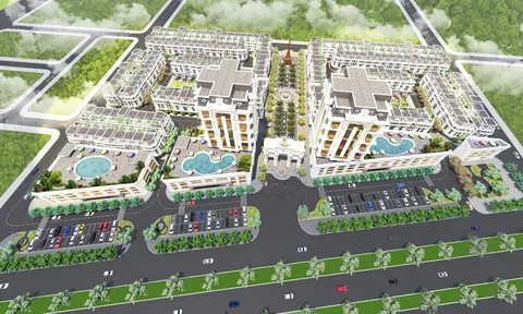 Trung tâm thương mại nhà phố Eden – cổ kính, hoa lệ, không gian sống lý tưởng bậc nhất Xứ Thanh