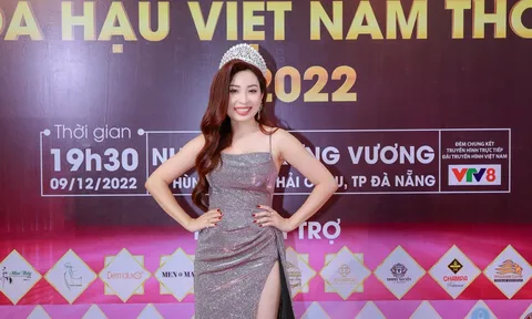 Á hậu Mai Thanh Thủy xuất hiện đặc biệt tại chung kết Hoa hậu Việt Nam Thời đại 2022