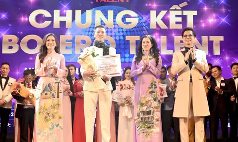 Thí sinh Đình Thụy đoạt giải khuyến khích cuộc thi Bolero Talent 2022