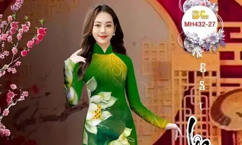 Cách chọn áo dài tôn dáng dành cho người có dáng thanh mảnh - Vải Đất Lành