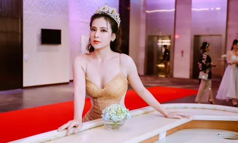 Á hậu Thạch Cẩm Tố oanh tạc thảm đỏ tại 2 sự kiện liên tục