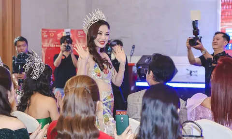 Hoa hậu Vũ Ngọc Anh sẽ đảm nhận vai trò "cầm cân nẩy mực" tại cuộc thi Hoa hậu Doanh nhân Việt Nam 2023