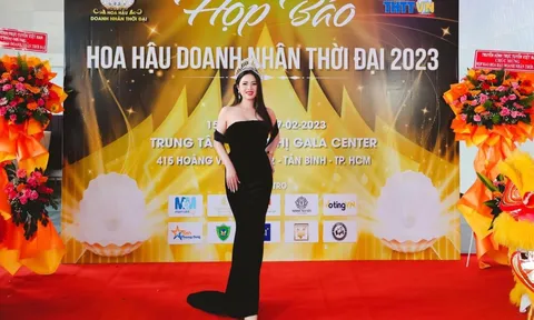 Chính thức công bố Hoa hậu Thiện nguyện Nguyễn Thị Thùy Dung làm giám khảo cuộc thi Hoa hậu Doanh nhân Thời đại 2023