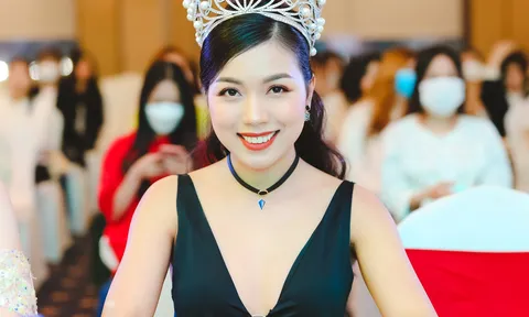 Ngắm nhìn nhan sắc của Hoa hậu Đỗ Thị Quỳnh trong đêm bán kết Hoa hậu Doanh nhân Việt Nam 2023