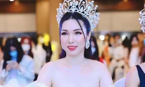 Hoa hậu Khương Phương Anh chấm thi bán kết Hoa hậu Doanh nhân Việt Nam 2023