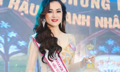 Vũ Quang Ngọc Bảo chiến thắng áp đảo danh hiệu "Người đẹp công sở" HH Doanh nhân Thời đại 2023