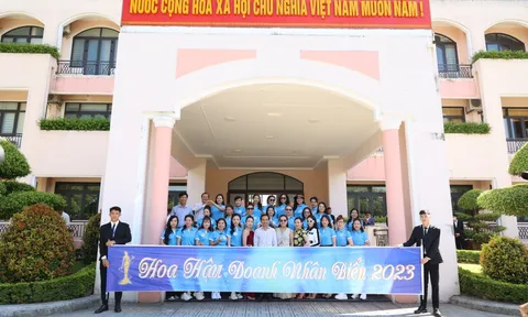 Thí sinh Hoa hậu Doanh nhân Biển 2023 bắt đầu những hoạt động đầu tiên tại cuộc thi