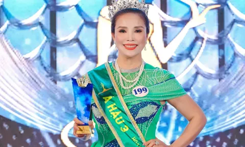Dương Thị Hoan chiến thắng ngôi vị Á hậu 3 Hoa hậu Doanh nhân Biển 2023