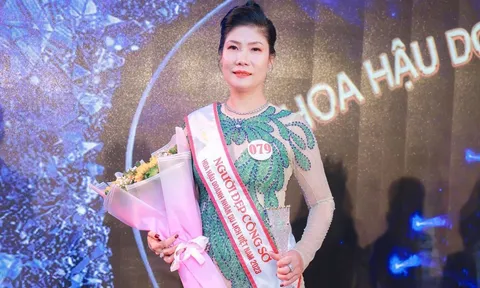 Phan Thị Thu Kiều thắng giải Người đẹp công sở Hoa hậu Doanh nhân Du lịch Việt Nam 2023