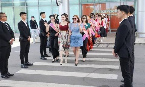 Chủ tịch Đặng Gia Bena cùng Hoa hậu Lý Kim Ngân thần thái khí chất, đón dàn thí sinh Hoa hậu Doanh nhân Châu Á Việt Nam 2023