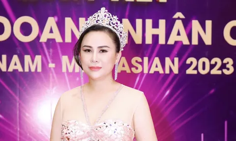 Hoa hậu thiện nguyện Lý Kim Ngân chấm thi bán kết Hoa hậu Doanh nhân Châu Á Việt Nam 2023
