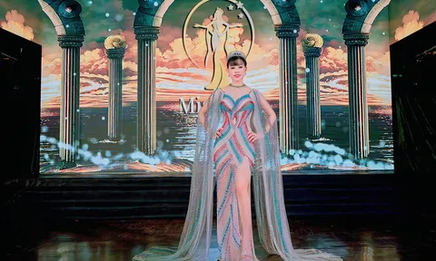 Hoa hậu Võ Thu Sương quý phái ngồi “ghế nóng” chung kết Hoa hậu Doanh nhân Châu Á VN 2023