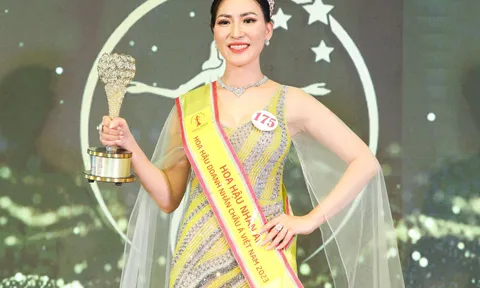 Doanh nhân Nguyễn Ngọc Hiếu đăng quang danh hiệu Hoa hậu nhân ái cuộc thi Hoa hậu Doanh nhân Châu Á Việt Nam 2023