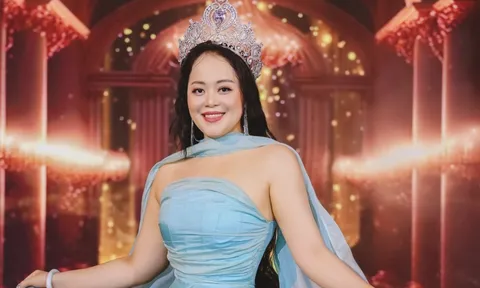 Hoa hậu Trương Thị Tú Anh gây ấn tượng mạnh trên hàng ghế BGK