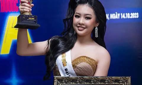 Quán quân Miss Goldstar Ambassador 2023 gọi tên Nguyễn Hồ Hồng Yến