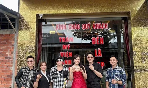 Ca sĩ Thiện Hải và ca sĩ Anh Quân trải nghiệm làm đẹp tại thẩm mỹ viện Ánh Quyên