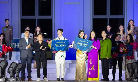 Hoàng Đức Anh và Nguyễn Thị Phương Thảo chỉnh thức trở thành Tân “Đại sứ Sinh viên UTH 2023”