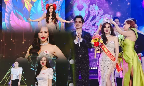 Nữ doanh nhân Phạm Thị Phượng được gọi tên Á hậu 1 Hoa hậu Thương hiệu Việt Nam 2023